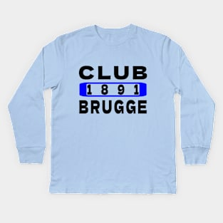 Club Brugge Classic Kids Long Sleeve T-Shirt